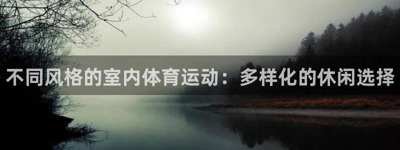 看球通体育app苹果版下载：不同风格的室内体育运动：多样化的休闲选择